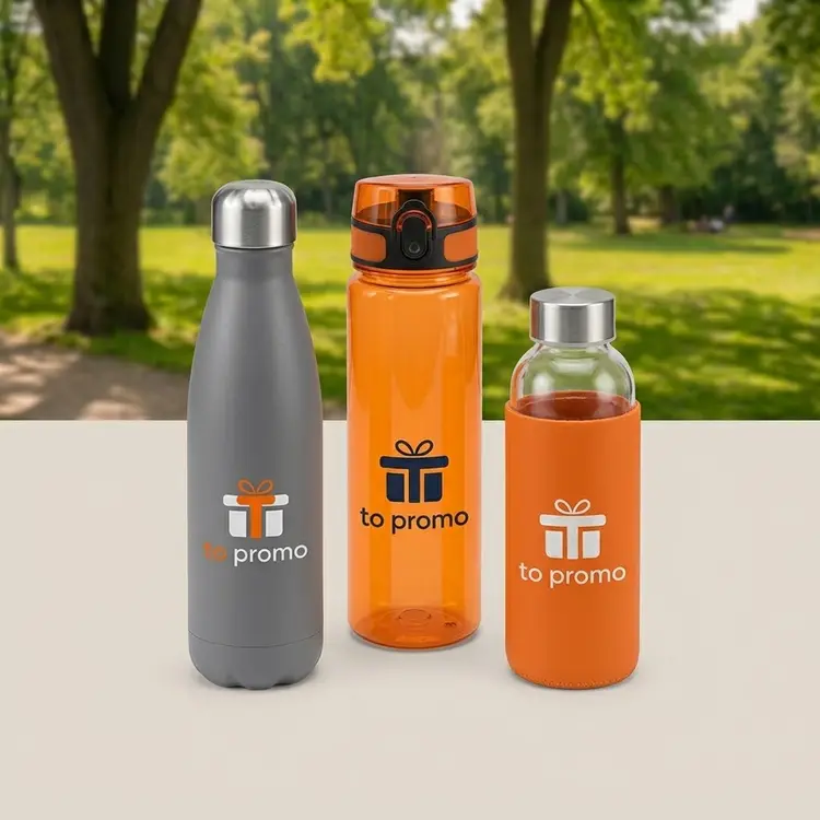 Custom branded drinkware for business promotions